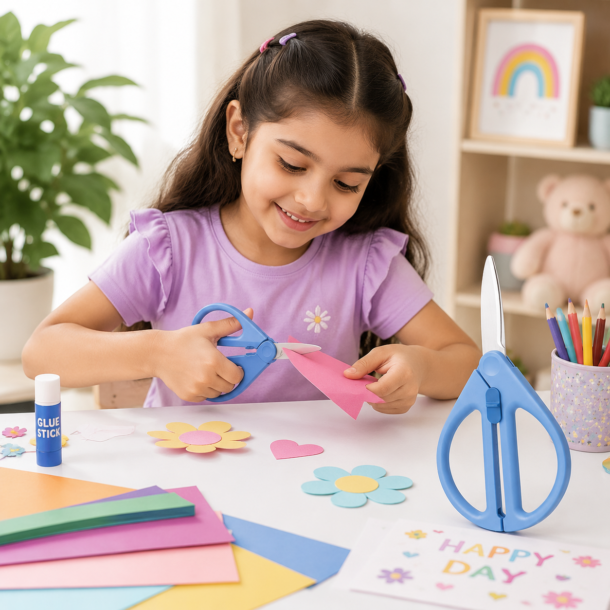Kids Portable Craft Scissors
