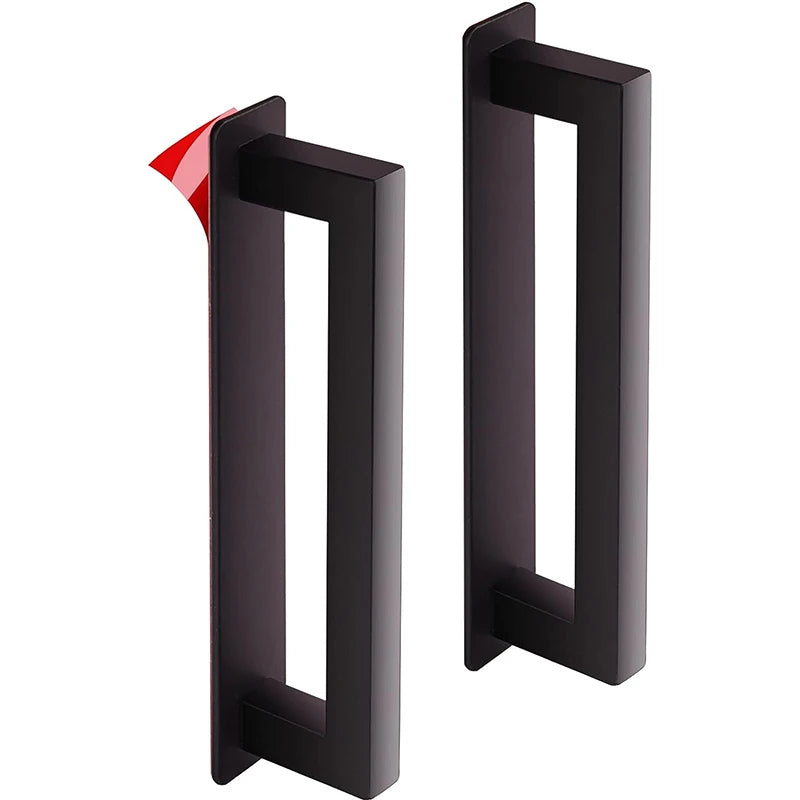 Black Square Cabinet Handles
