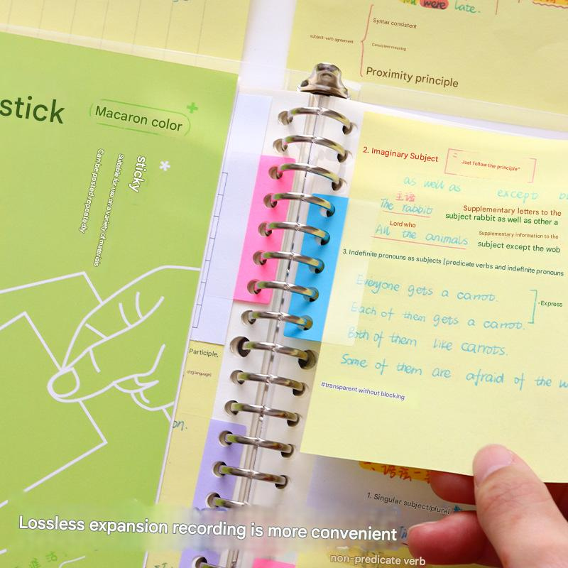 Colorful Sticky Tabs for Notes & Files