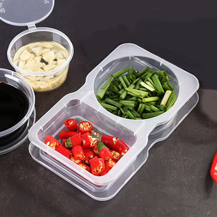 Double Compartment Container