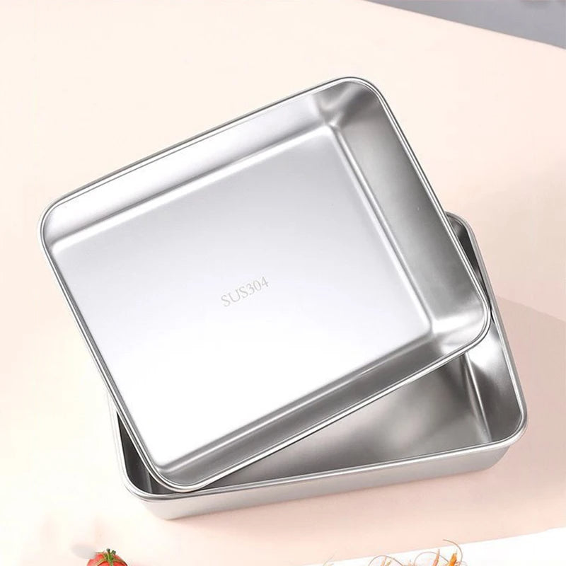 Steel kitchen storage box