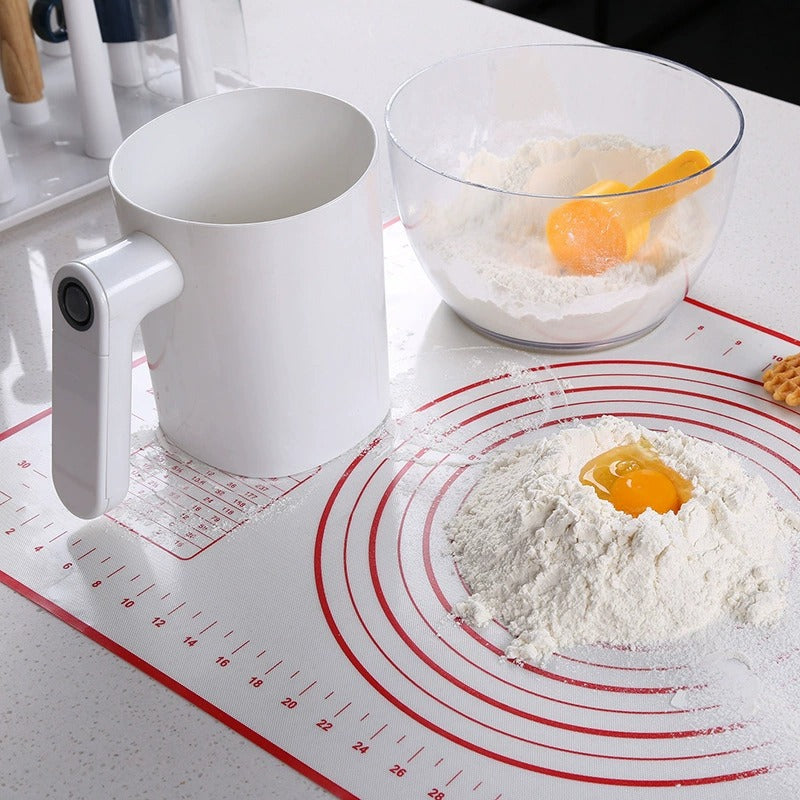 Compact Electric Flour Sifter