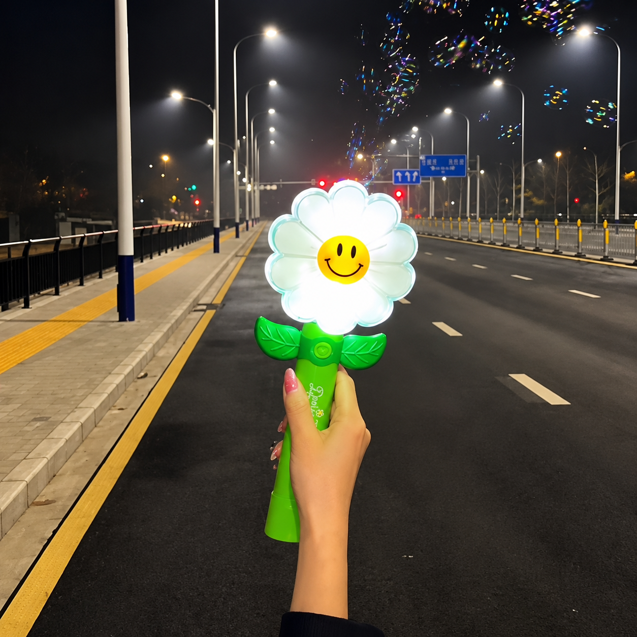 Magic Flower Bubble Maker