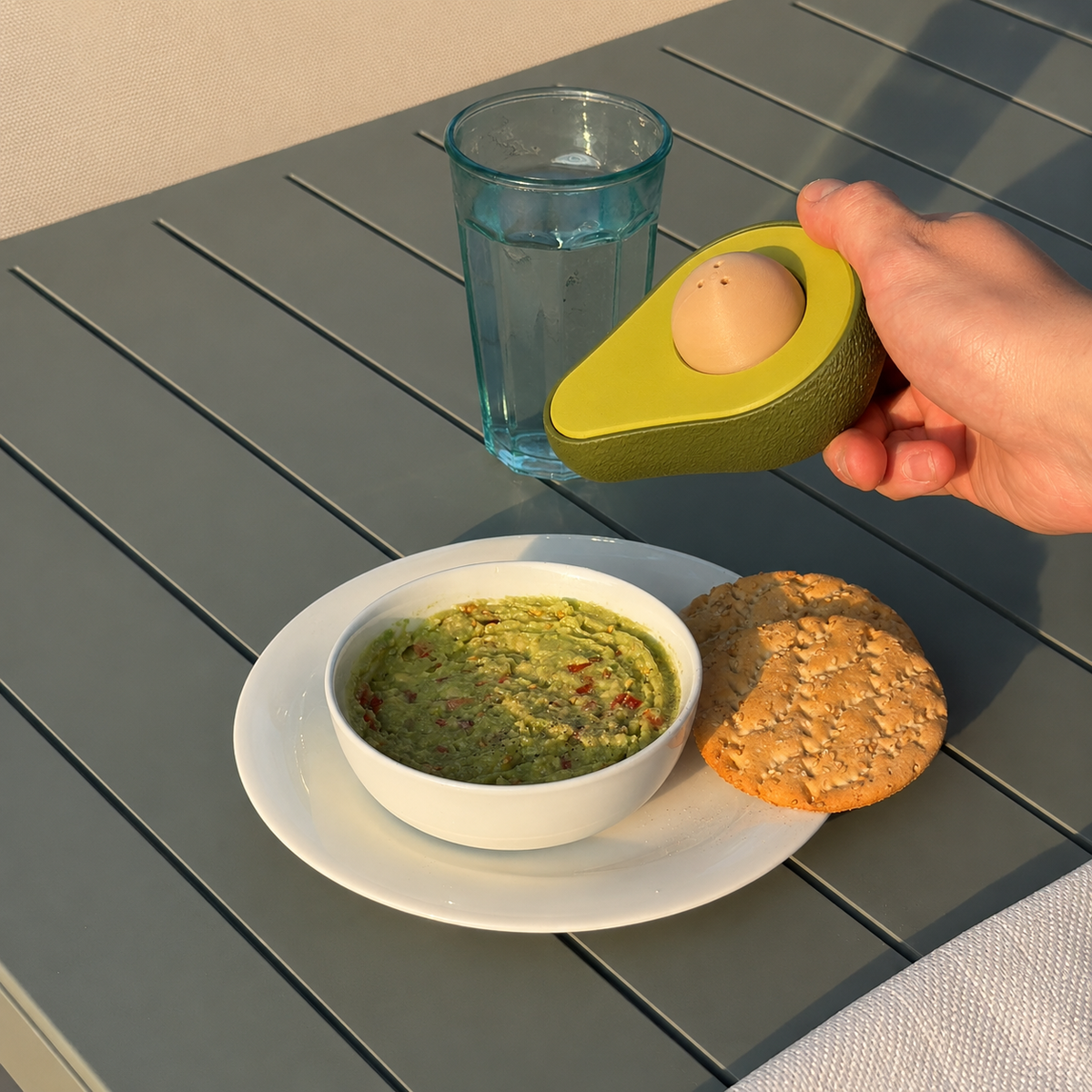 Stylish Avocado Spice Storage Bottle