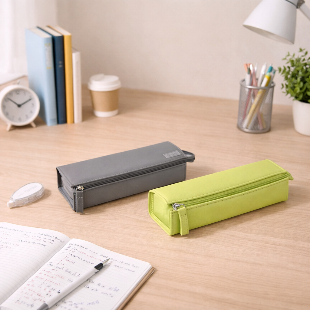 Cute Desk Stationery Organizer Case