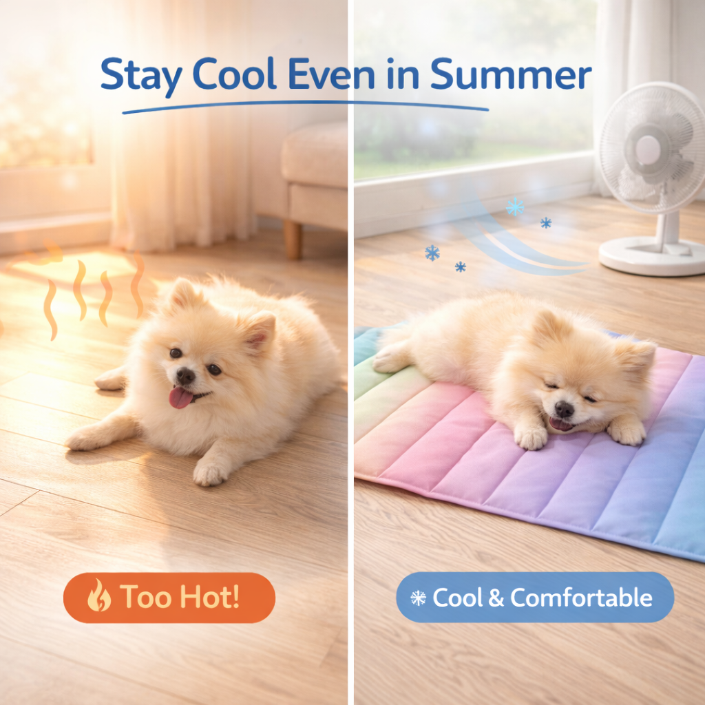 Rainbow Pet Cooling Mat
