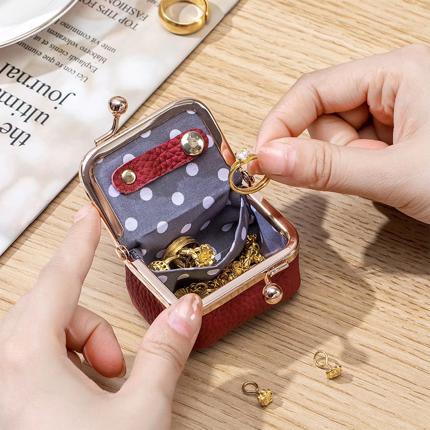 Classic Mini Jewellery Holder Bag