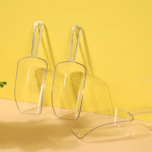 Mini Clear Plastic Measuring Shovel Scoop