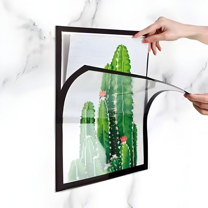 Stick And Stay Wall Mount Document Frame (A4)