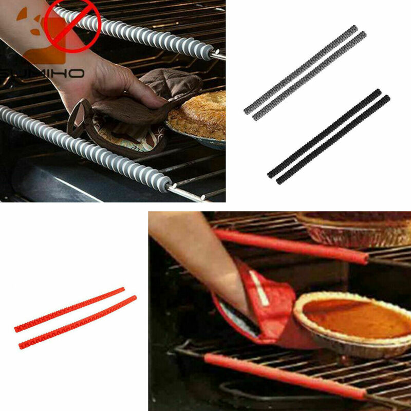 Silicone Oven Rack Guards (2 pieces)
