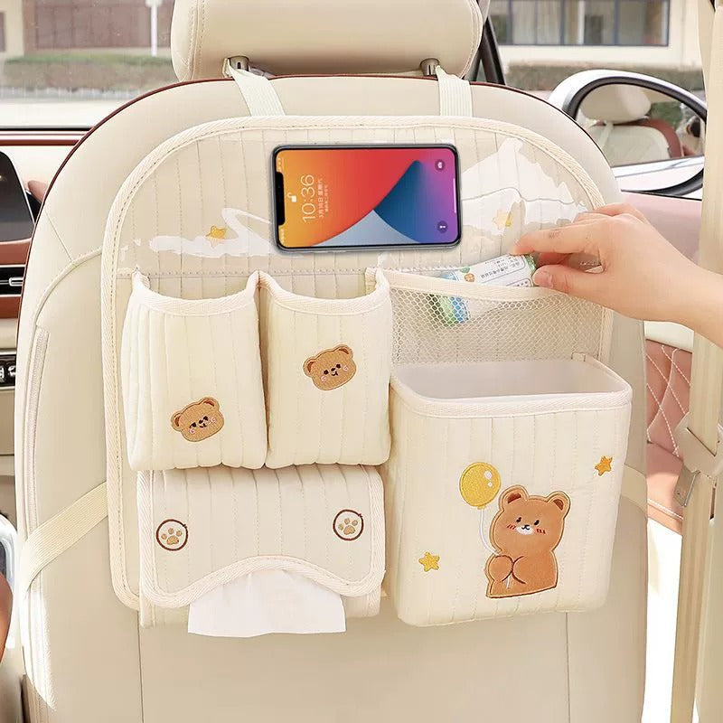 Car Back Seat Utility Organizer