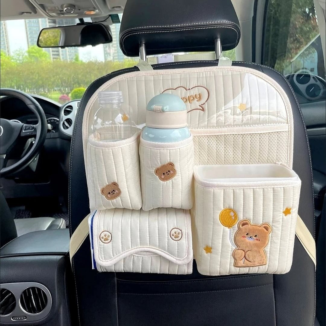 Car Back Seat Utility Organizer