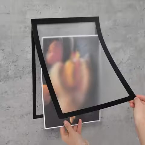 Stick And Stay Wall Mount Document Frame (A4)