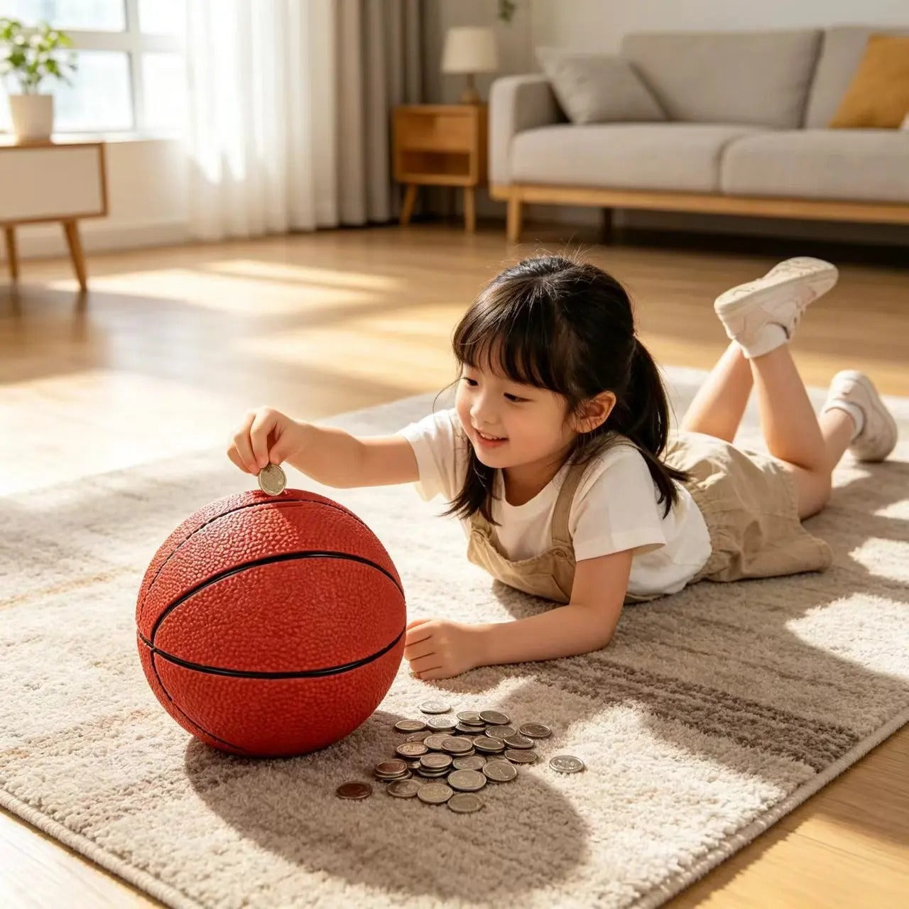 Kids Sports ball piggy bank