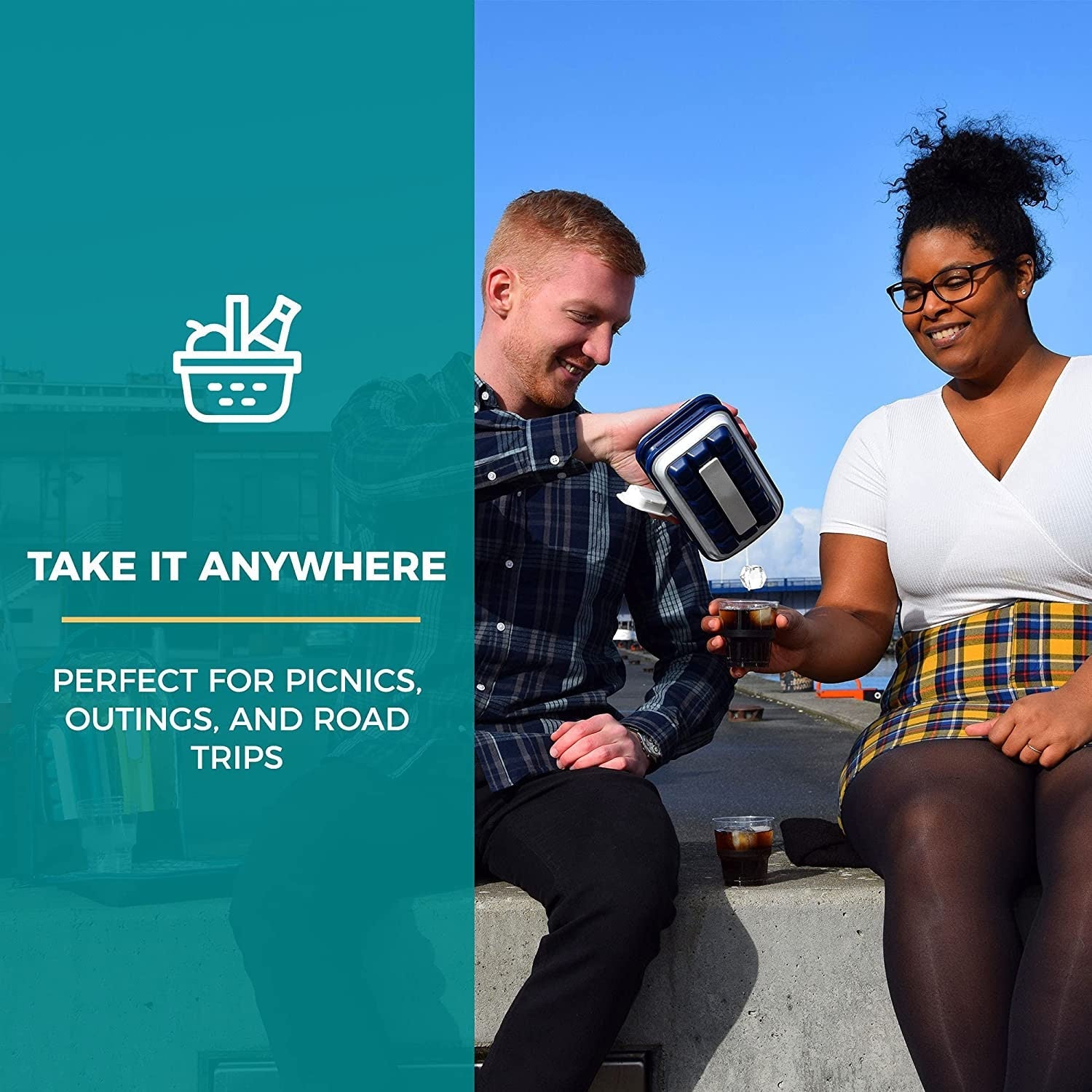 Premium Silicone Ice Cube Tray 36 Grids