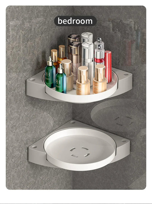 360° Rotating Bathroom Shelf