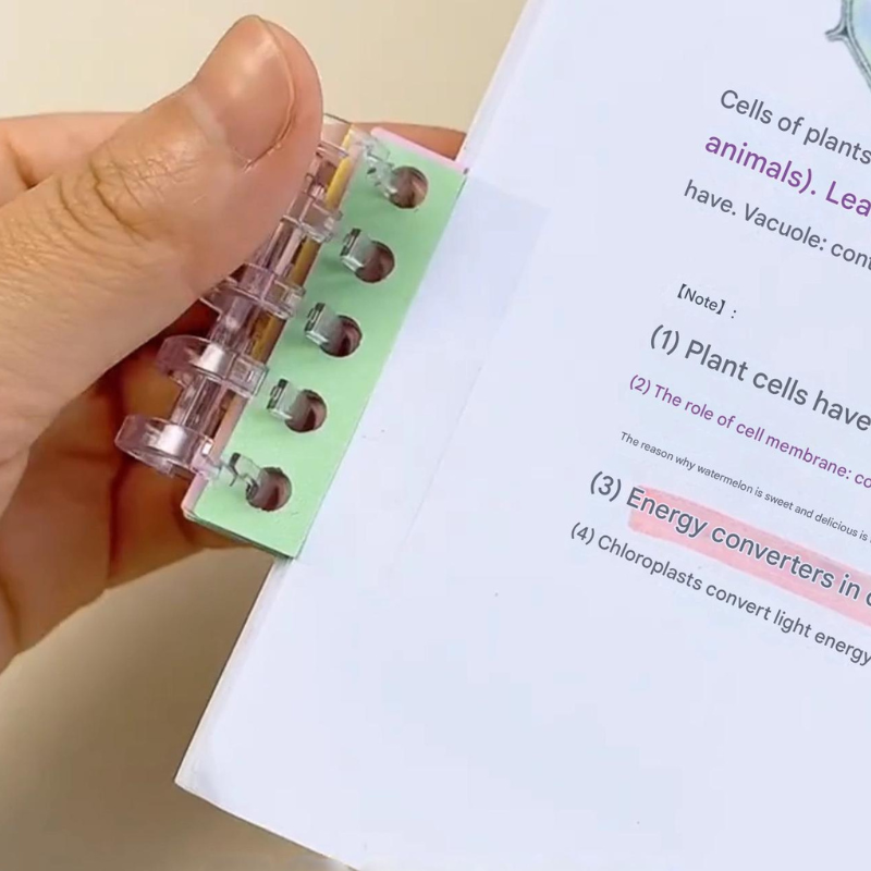 Colorful Sticky Tabs for Notes & Files