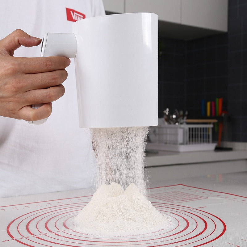 Compact Electric Flour Sifter