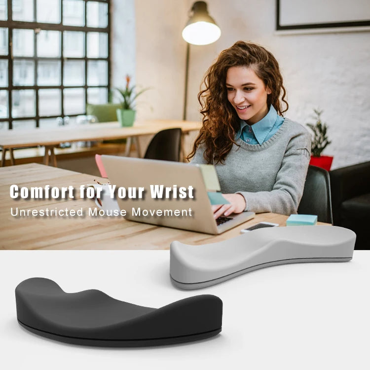 Ergonomic mouse wrist rest pad carpal Tunnel