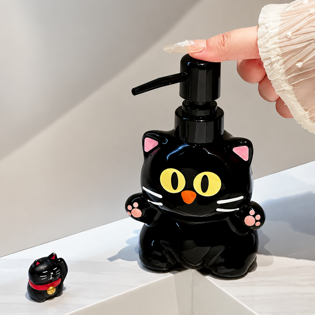 Cute Kitty Soap Dispenser