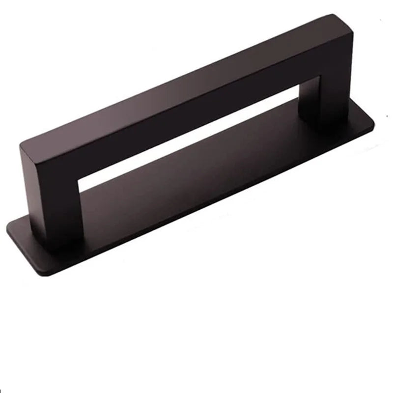 Black Square Cabinet Handles