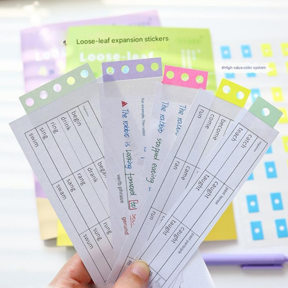 Colorful Sticky Tabs for Notes & Files