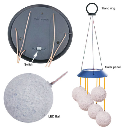 colorful ball Solar LED decorative