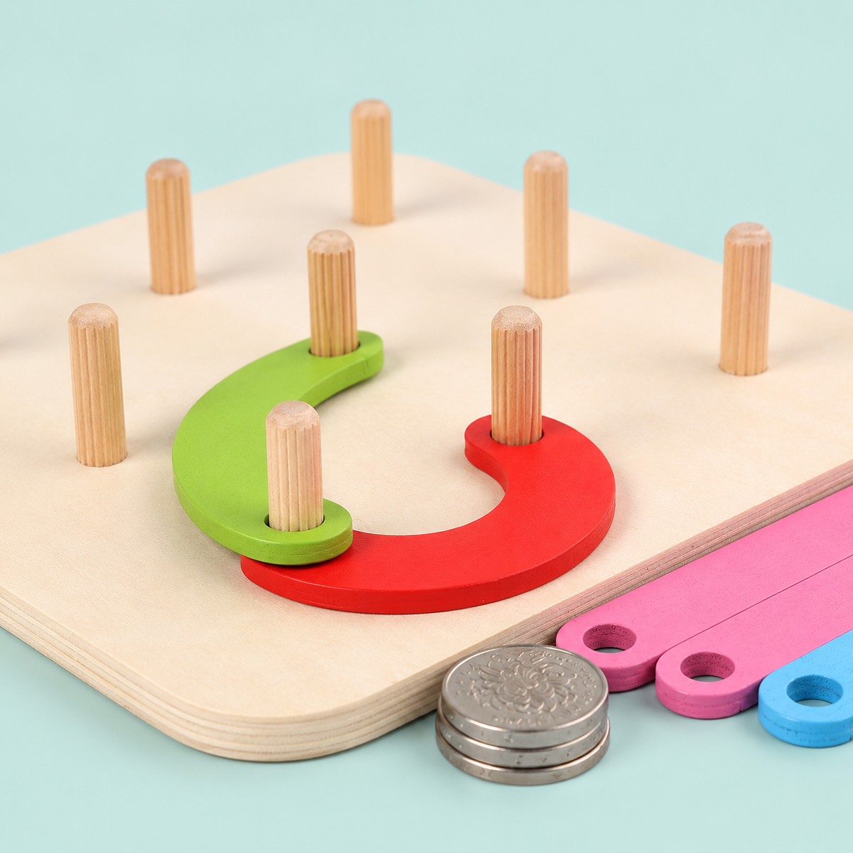Wooden Creative Puzzle Board