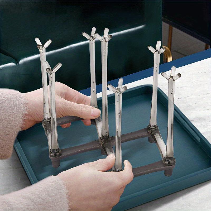 Retractable Glass & Cup Drying Stand