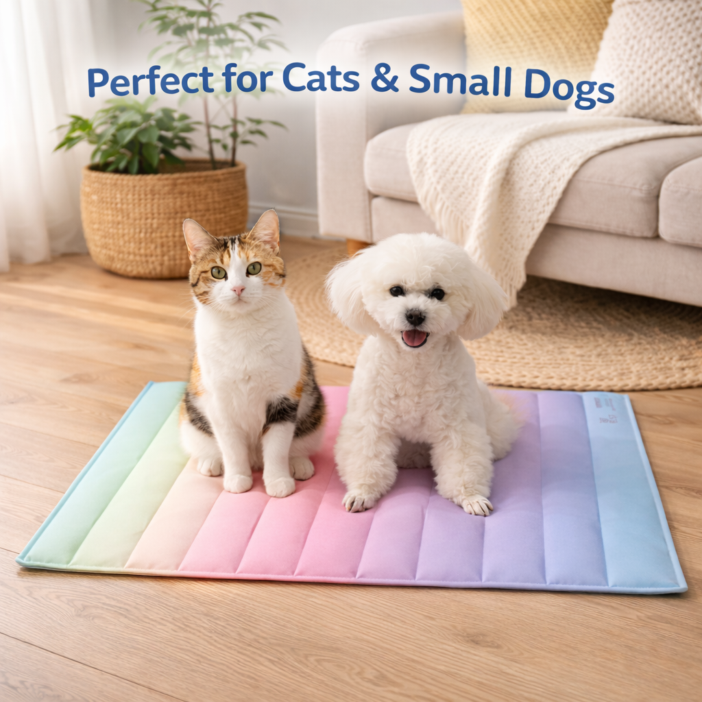 Rainbow Pet Cooling Mat