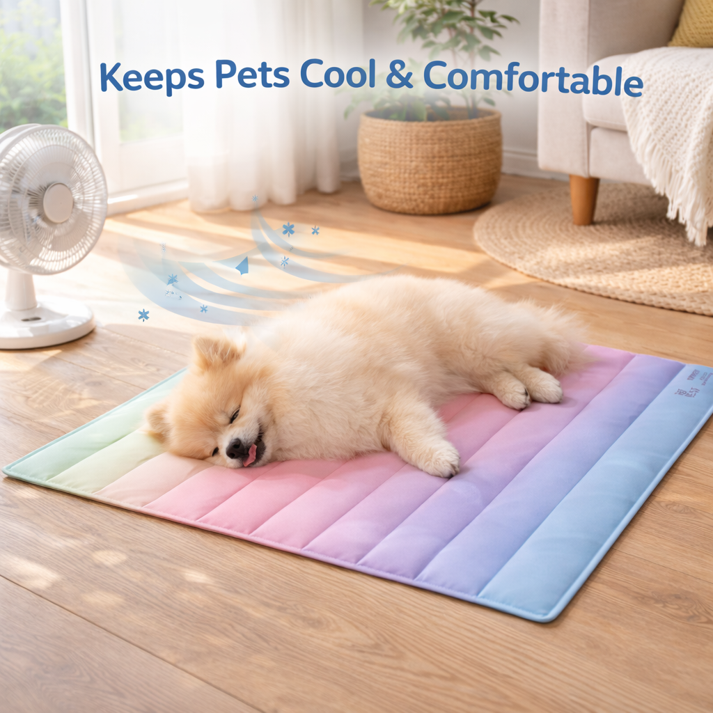 Rainbow Pet Cooling Mat
