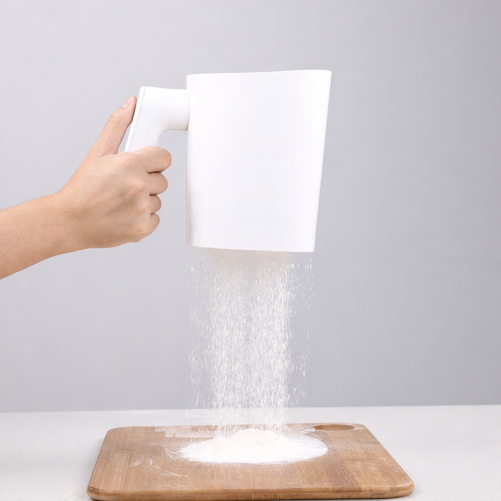 Compact Electric Flour Sifter