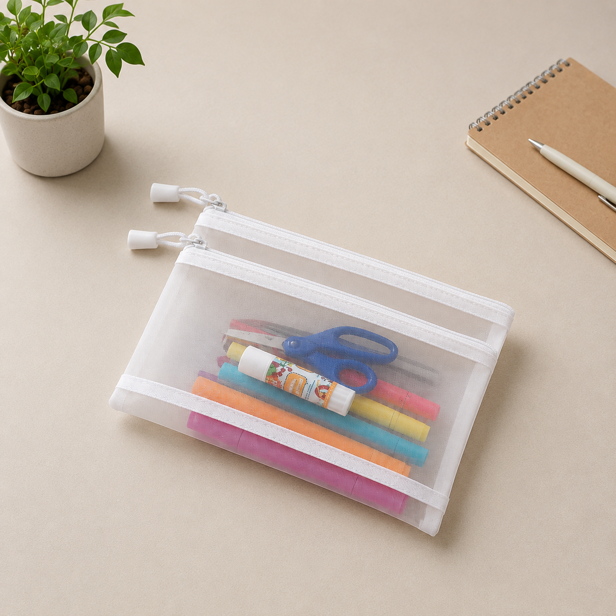 Double Pocket Everyday Utility Pouch