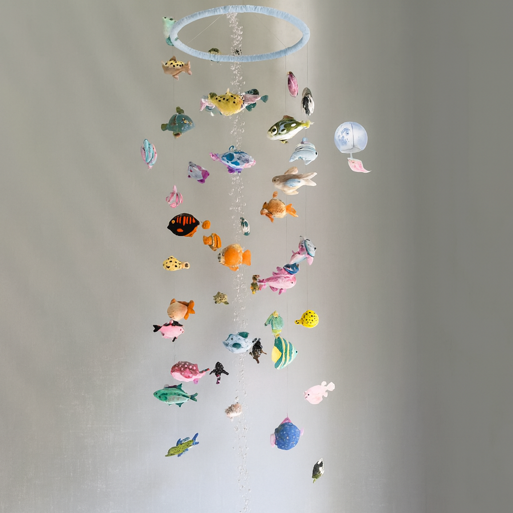Cheerful Fish Baby Room Wind Chime