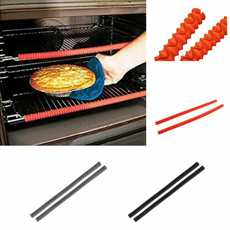 Silicone Oven Rack Guards (2 pieces)