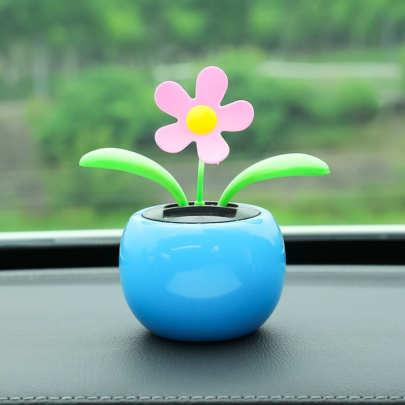 Funny Solar Powered Dancing Flower Dashboard