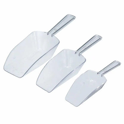 Mini Clear Plastic Measuring Shovel Scoop