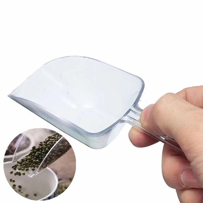 Mini Clear Plastic Measuring Shovel Scoop