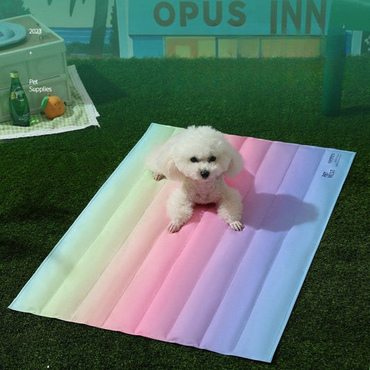 Rainbow Pet Cooling Mat
