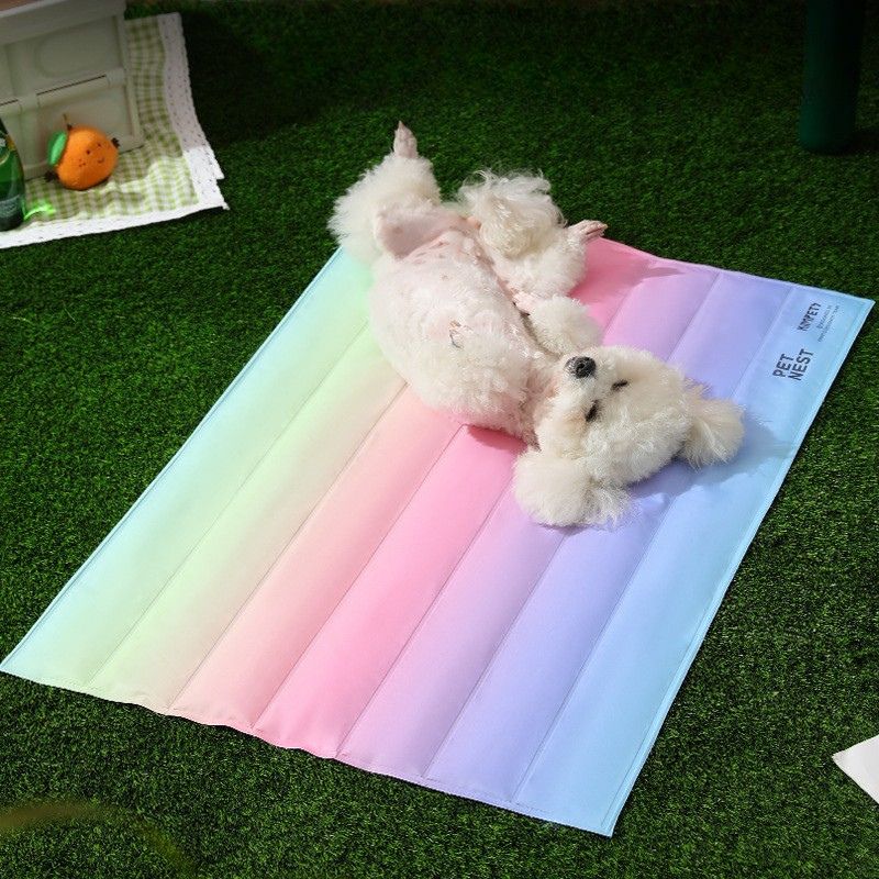 Rainbow Pet Cooling Mat