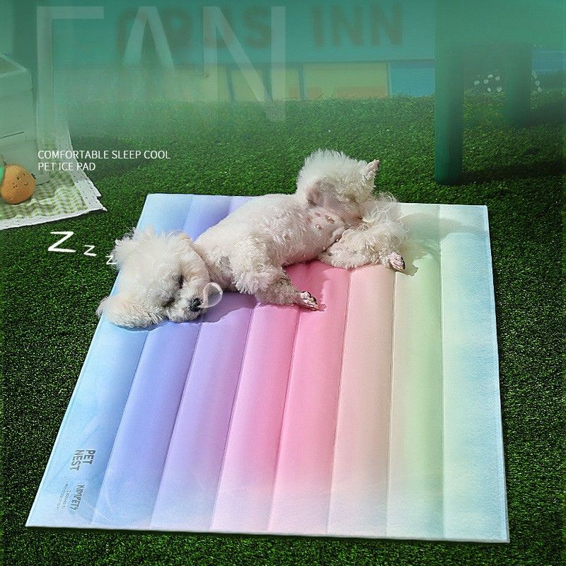 Rainbow Pet Cooling Mat