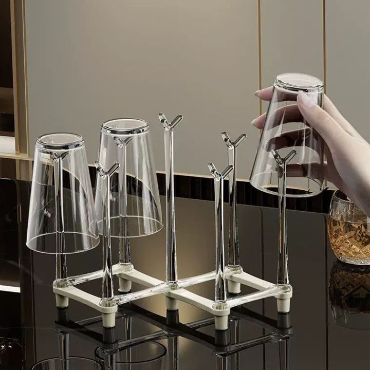 Retractable Glass & Cup Drying Stand