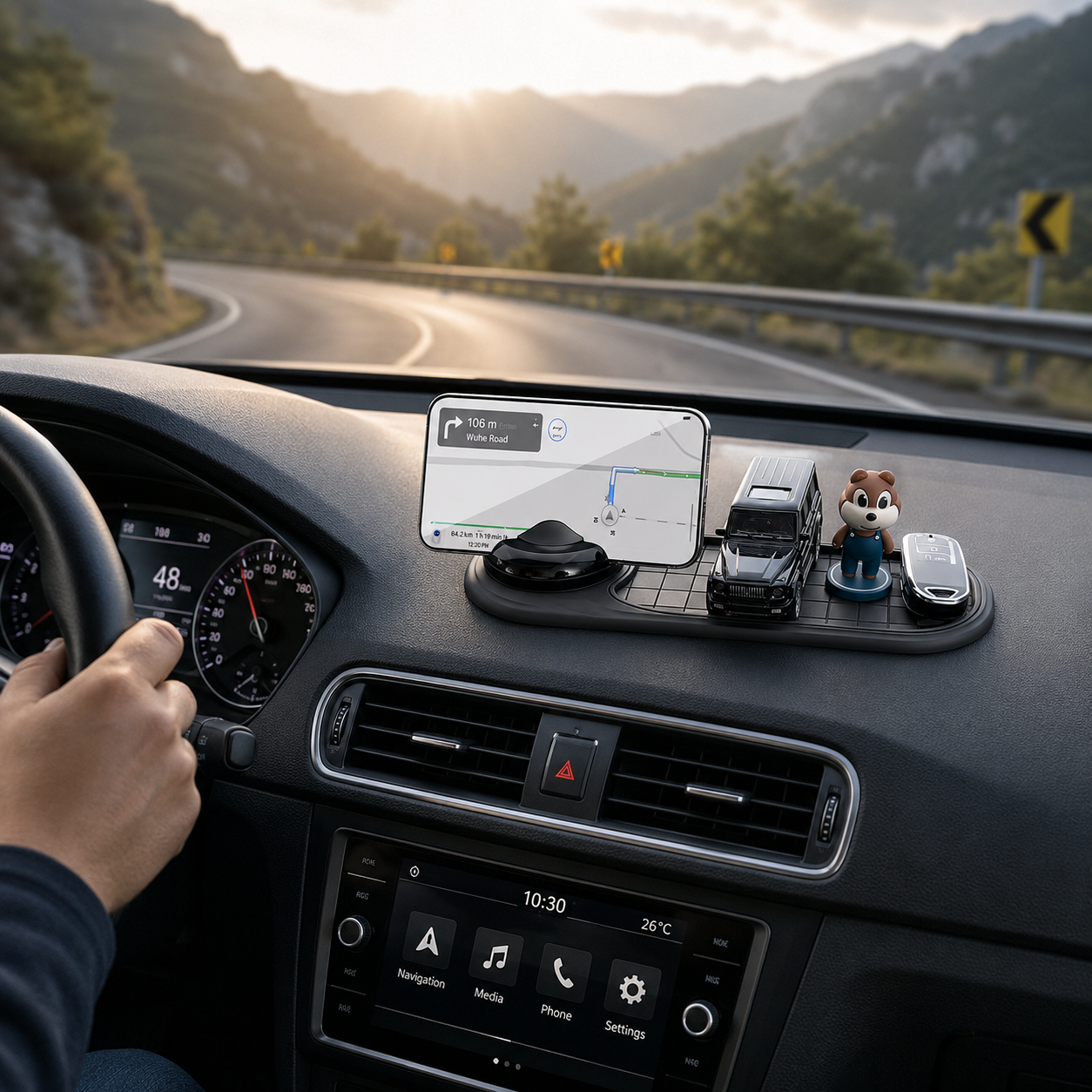 Anti-Slip Car Dashboard Stand