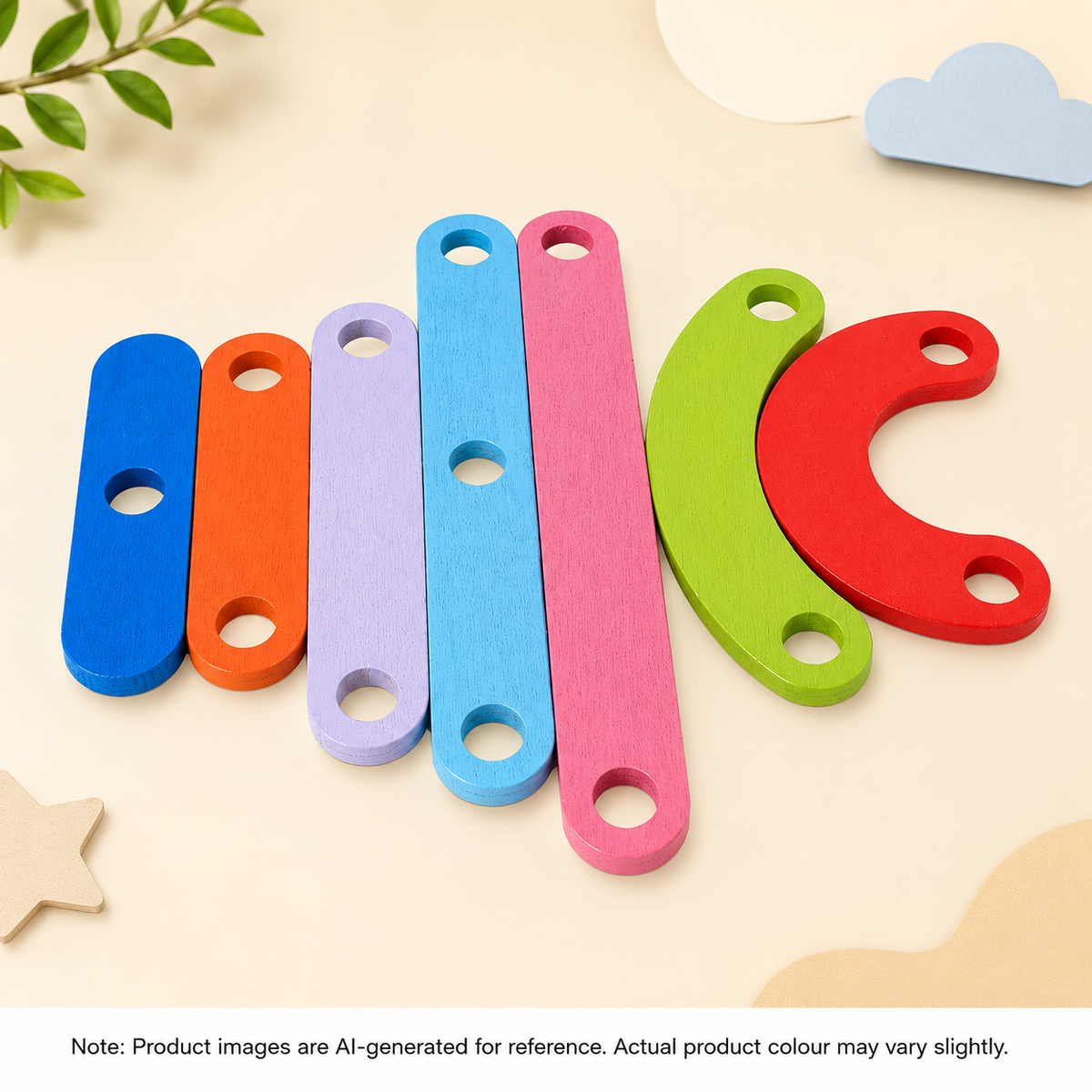 Wooden Creative Puzzle Board
