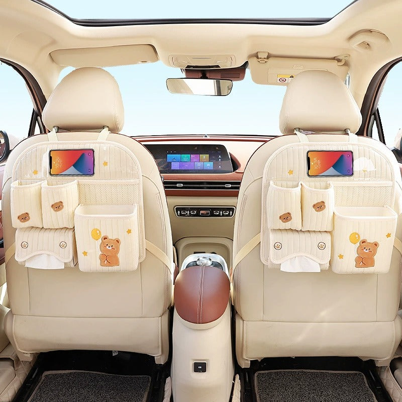 Car Back Seat Utility Organizer