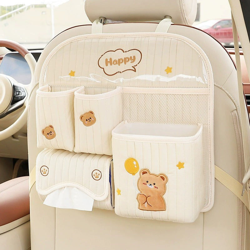 Car Back Seat Utility Organizer