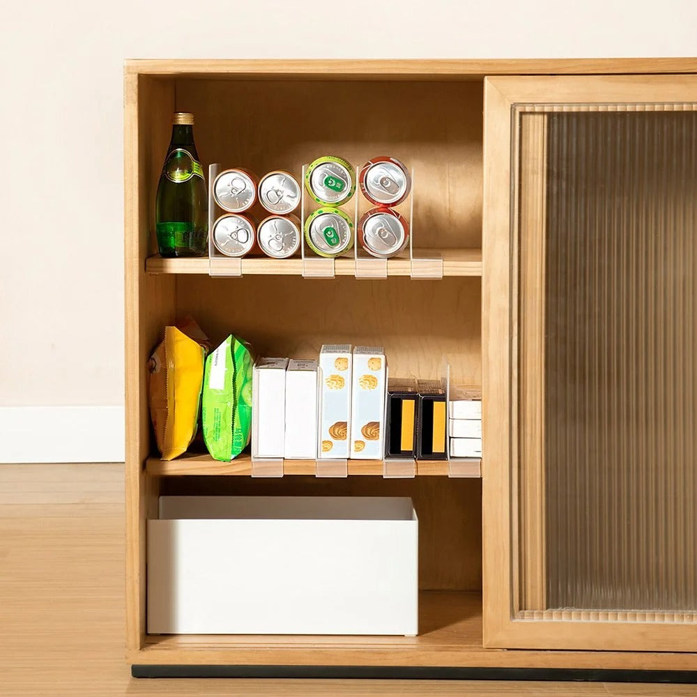 Multi-Use Clear Shelf Separator