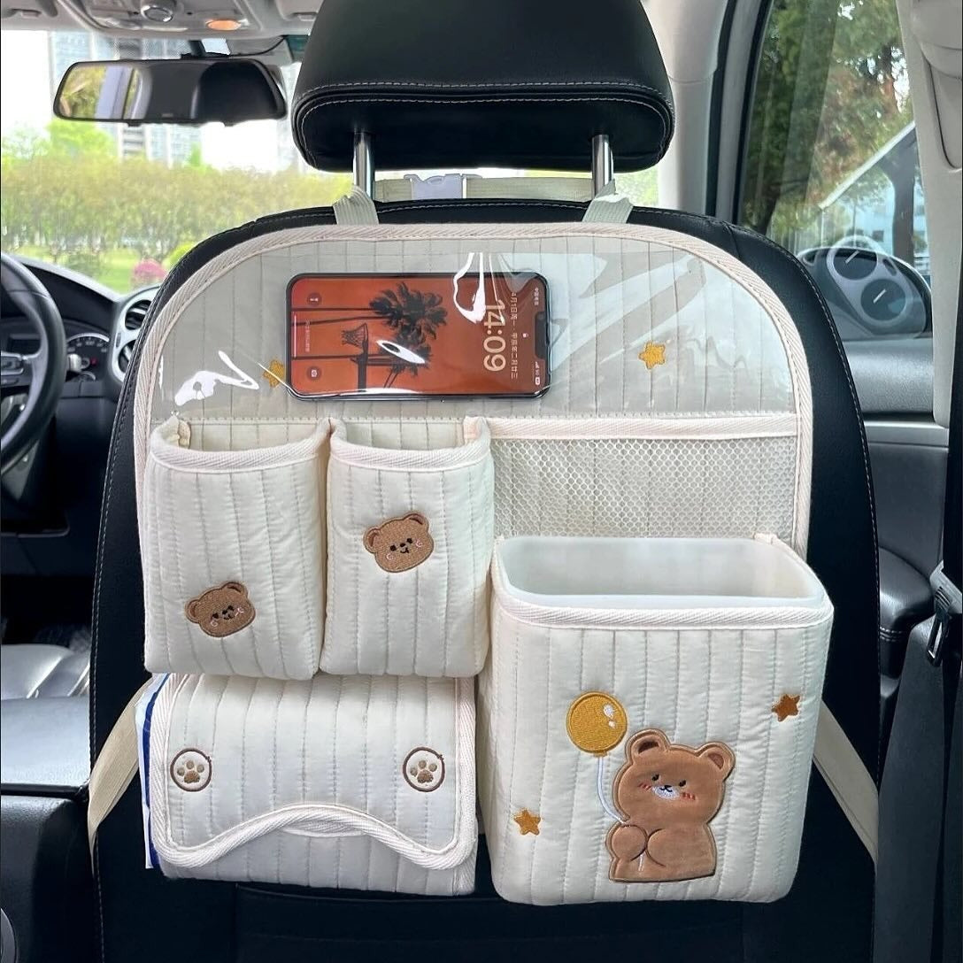 Car Back Seat Utility Organizer