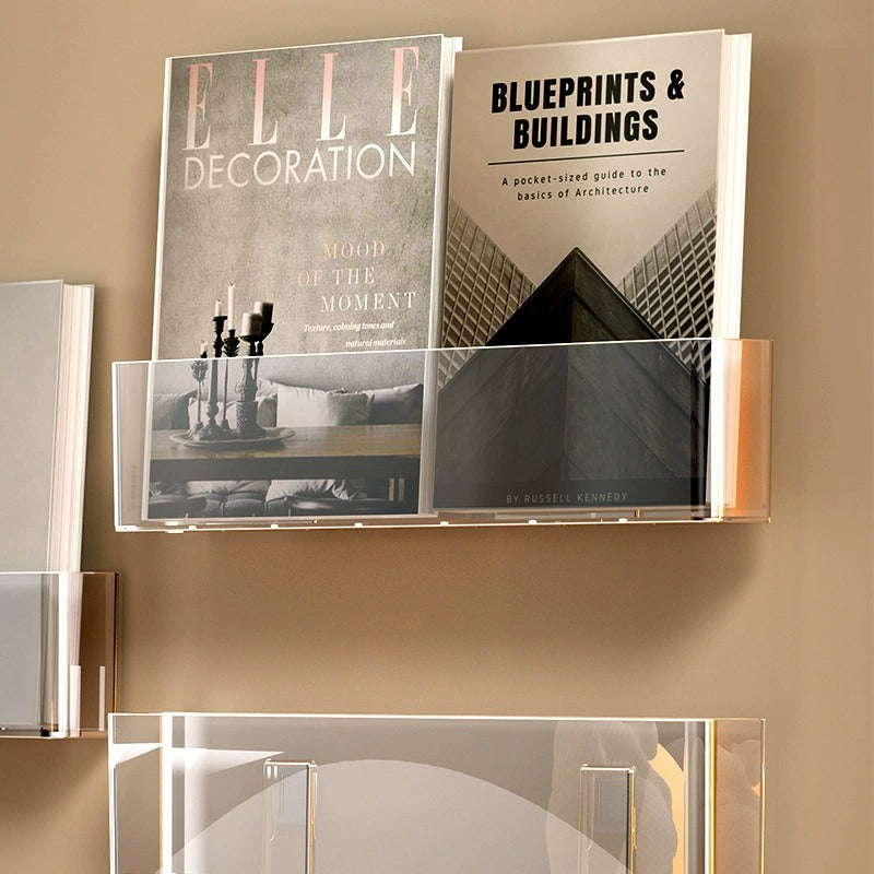 EasyMount Transparent Book Rack