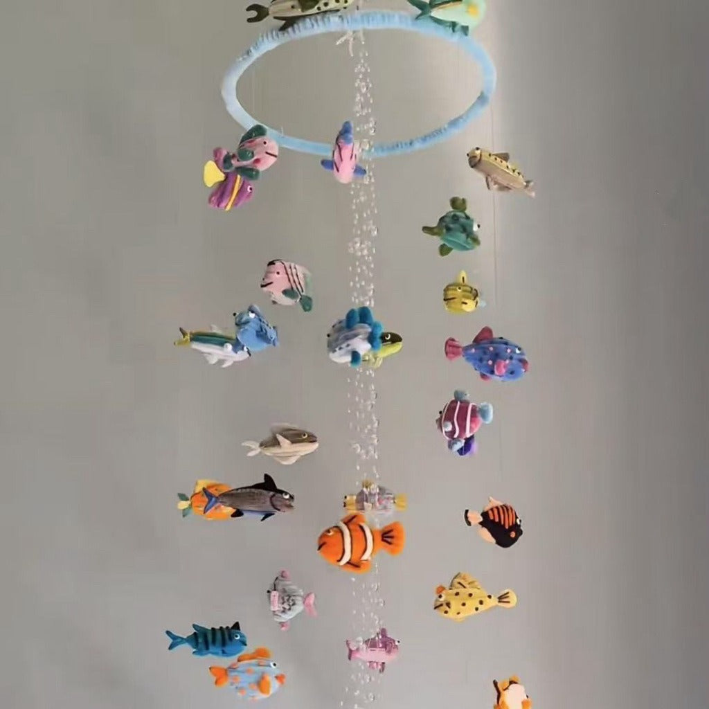 Cheerful Fish Baby Room Wind Chime